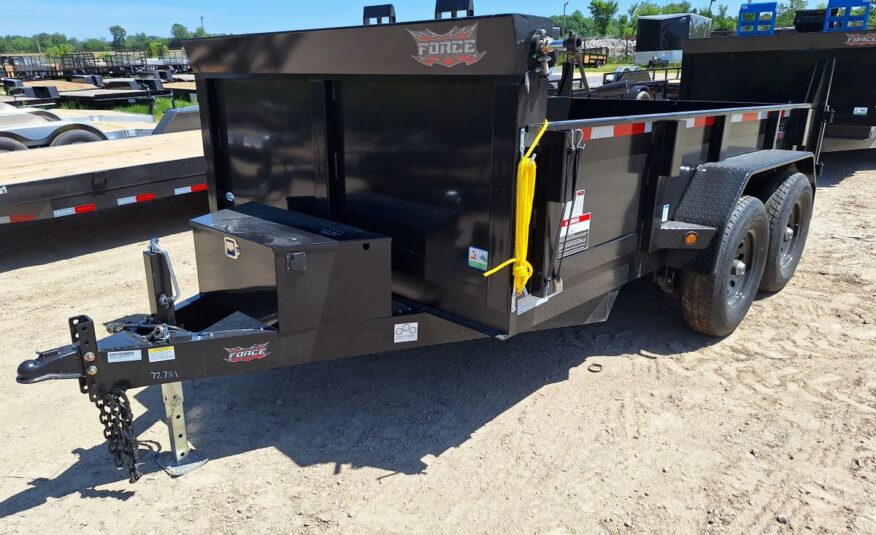 2025 FORCE 7×12 DUMP TRAILER