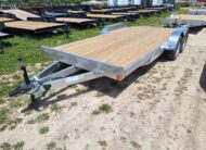 2025 ROUGH RIDER 7*18 ALUMINUM CAR TRAILER