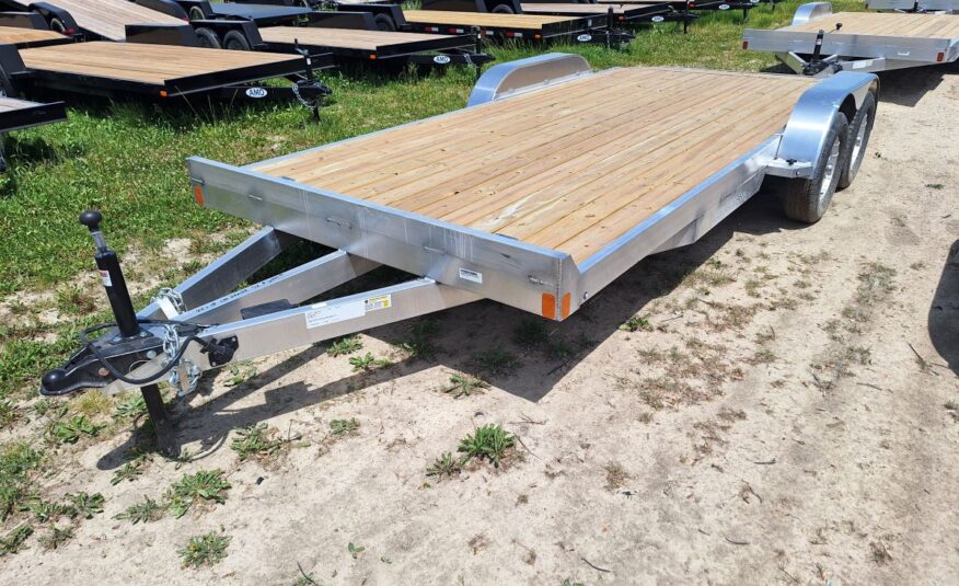 2025 ROUGH RIDER 7*18 ALUMINUM CAR TRAILER