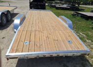 2025 ROUGH RIDER 7*18 ALUMINUM CAR TRAILER