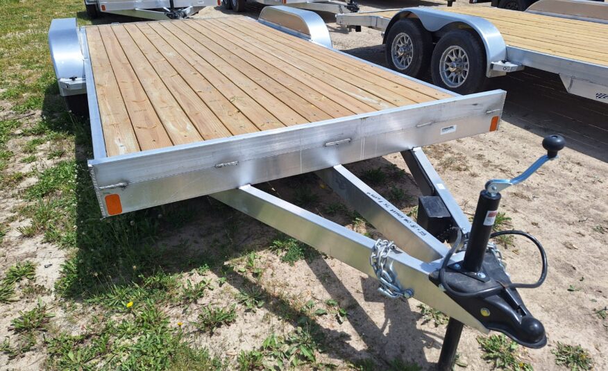 2025 ROUGH RIDER 7*18 ALUMINUM CAR TRAILER