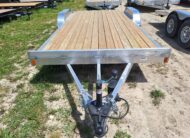 2025 ROUGH RIDER 7*18 ALUMINUM CAR TRAILER