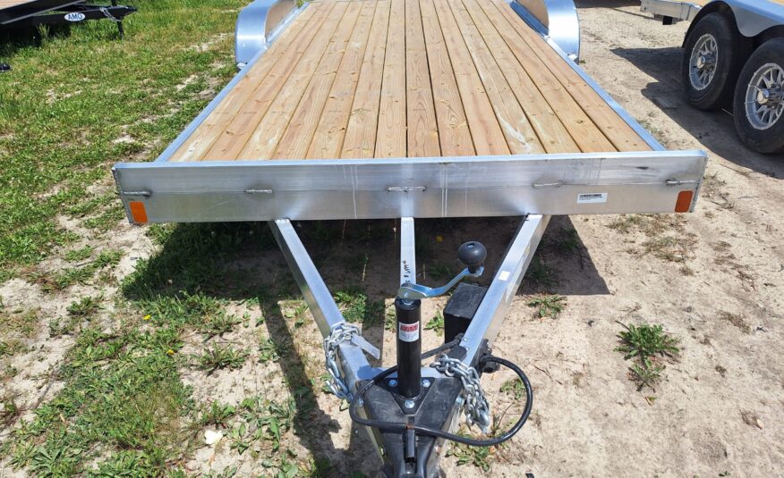 2025 ROUGH RIDER 7*18 ALUMINUM CAR TRAILER