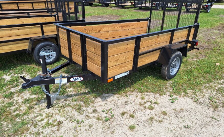 2024 AMO 4×8 LIGHT DUTY WOODSIDE TRAILER