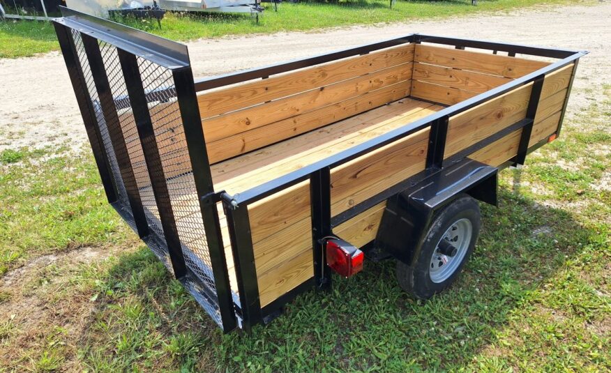 2024 AMO 4×8 LIGHT DUTY WOODSIDE TRAILER