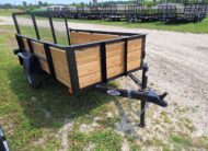 2024 AMO 4×8 LIGHT DUTY WOODSIDE TRAILER