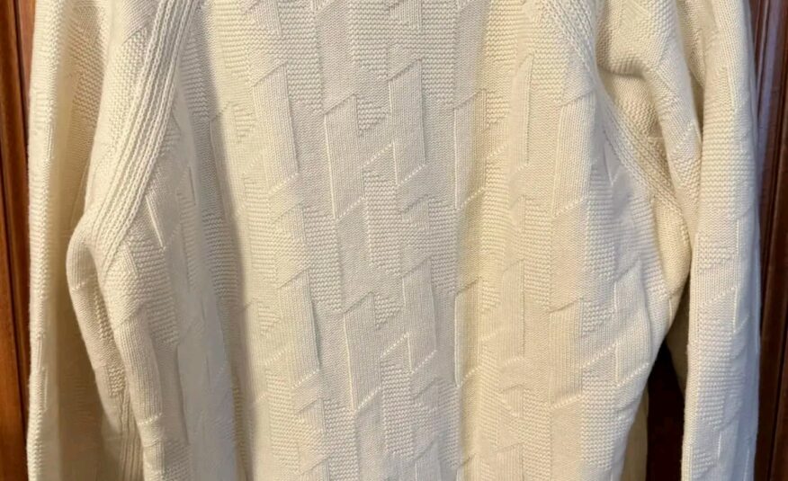 NWT H Cardigan Blanc