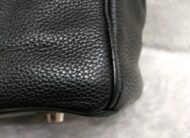 Birkin 35 B35 Noir Black Togo Leather PHW stamp H Square year 2004