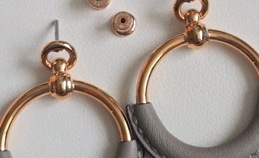 Hermes Loop Earrings