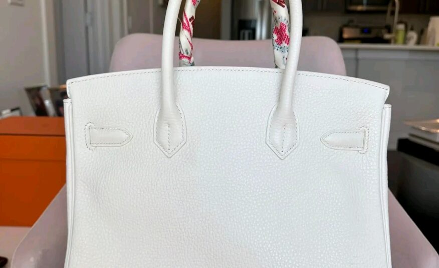 Birkin 30• Blanc GHW