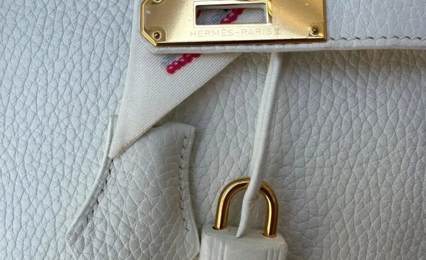 Birkin 30• Blanc GHW